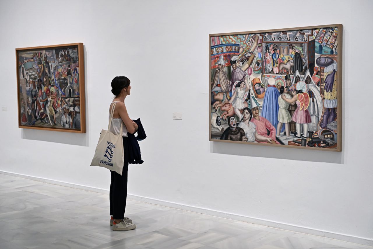 El Museo Reina Sofía presenta este martes la exposición 'Maruja Mallo: Máscara y compás'. 