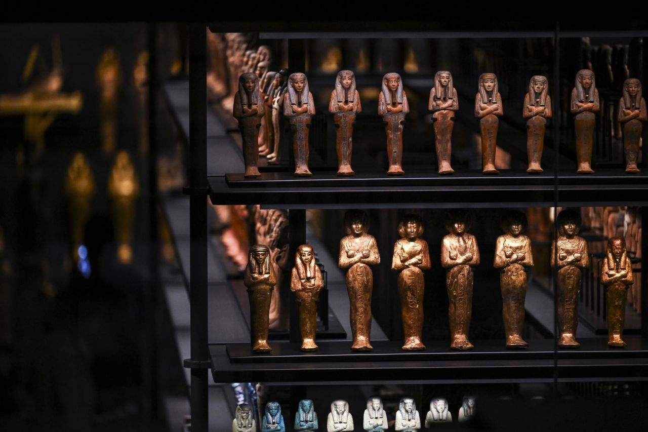 Estatuas del antiguo Egipto.