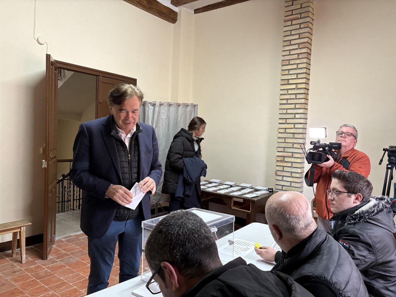 El candidato de Teruel Existe Tomás Guitarte.