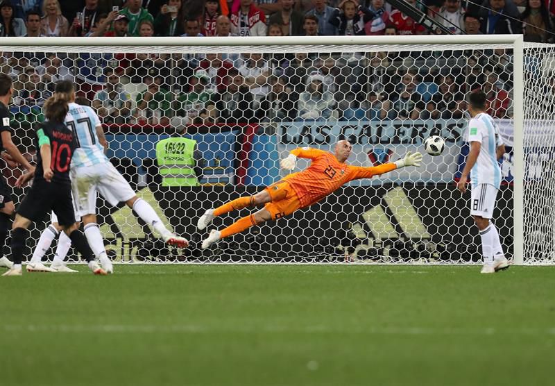 Modric dio carpetazo a la sorprendente goleada croata sobre Argentina