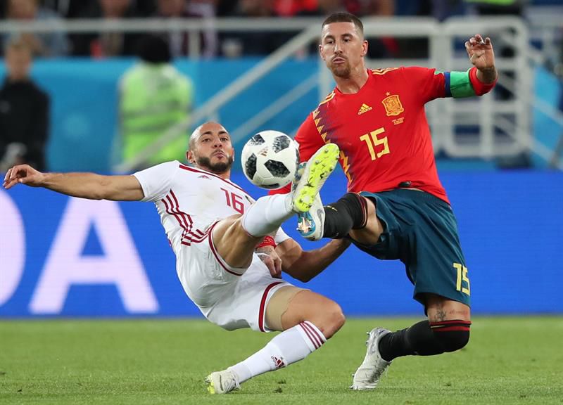 Amrabat y compañía hirieron a la zaga española.