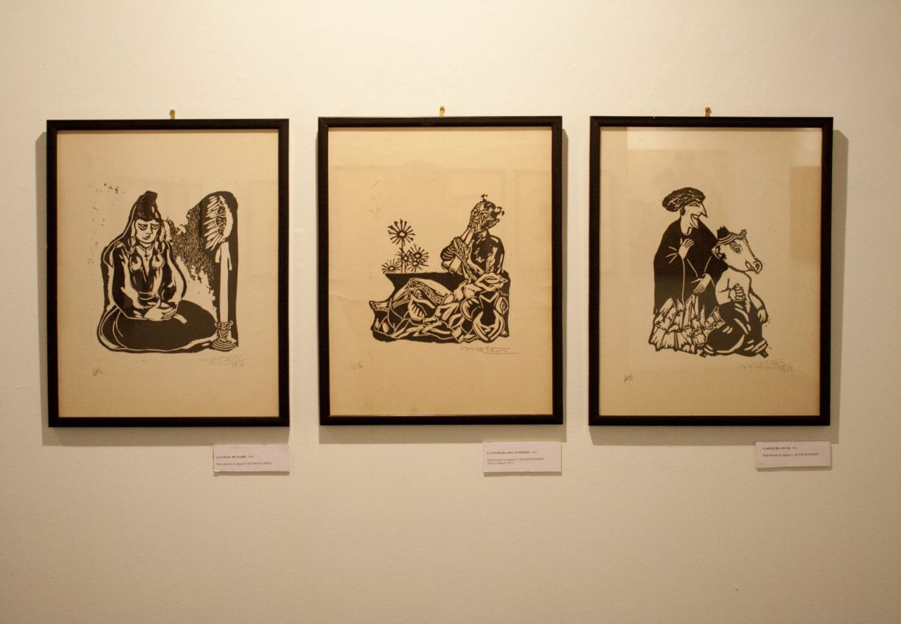 Obras de Francisco Mateos expuestas en la Galería Orfila