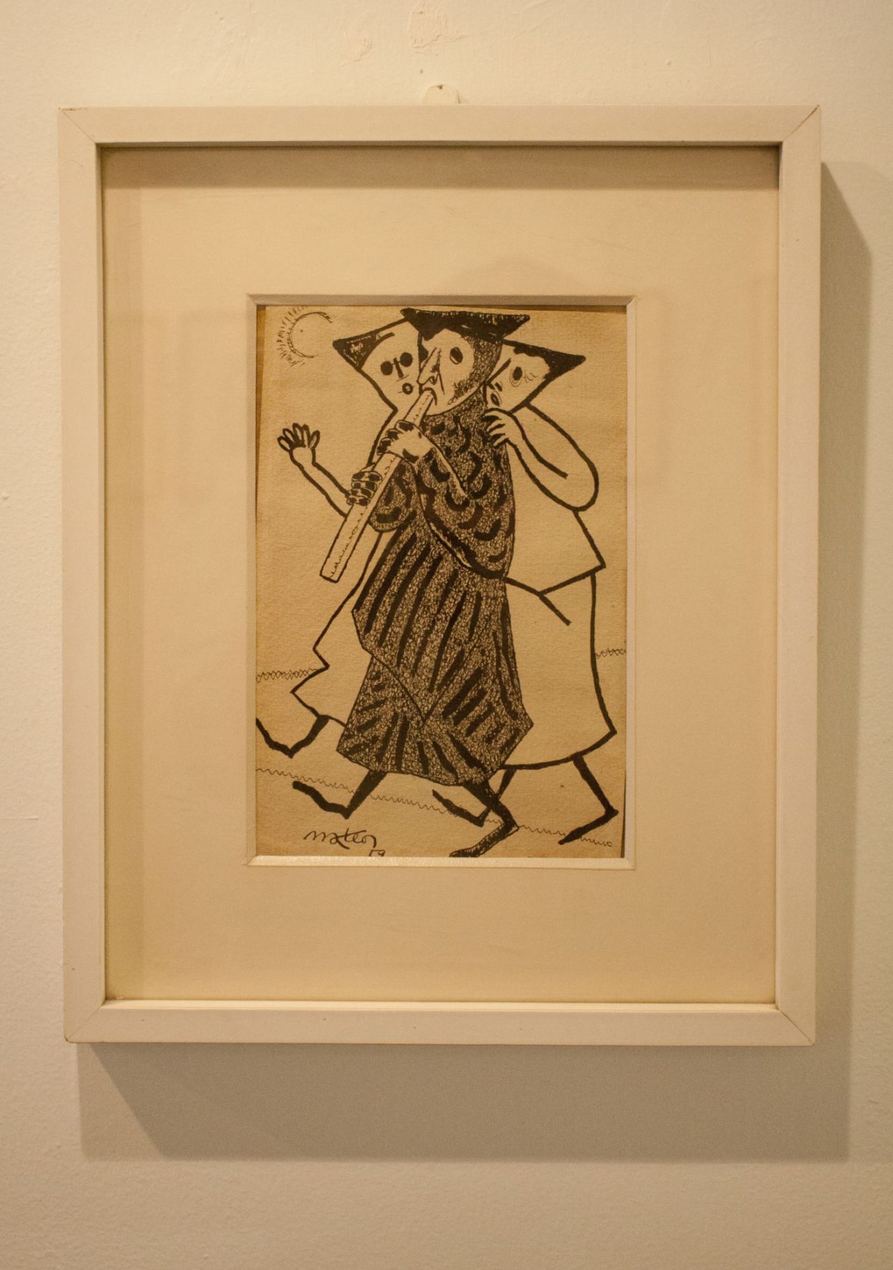 Obra de Francisco Mateos expuesta en la Galería Orfila