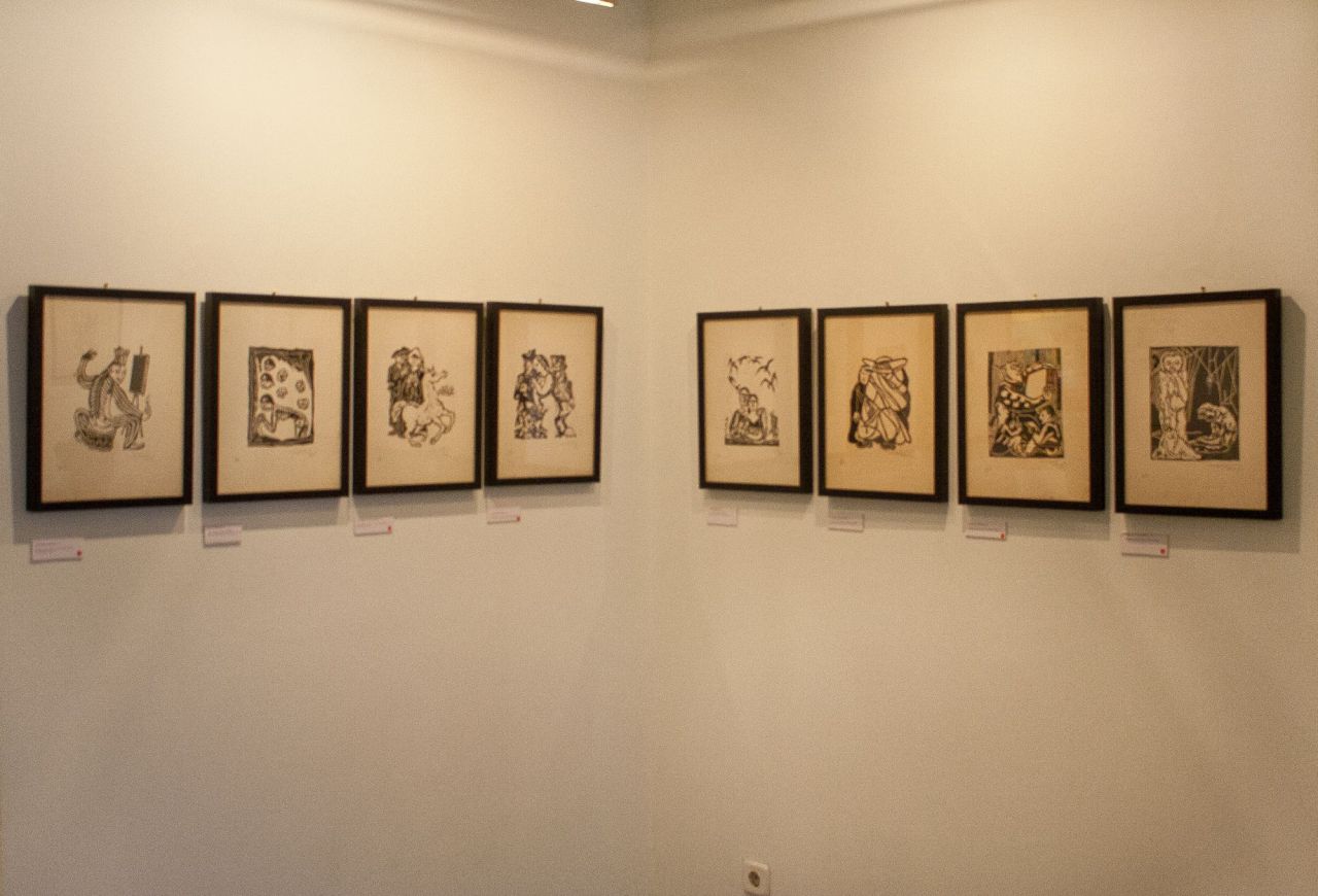 Obras de Francisco Mateos expuestas en la Galería Orfila