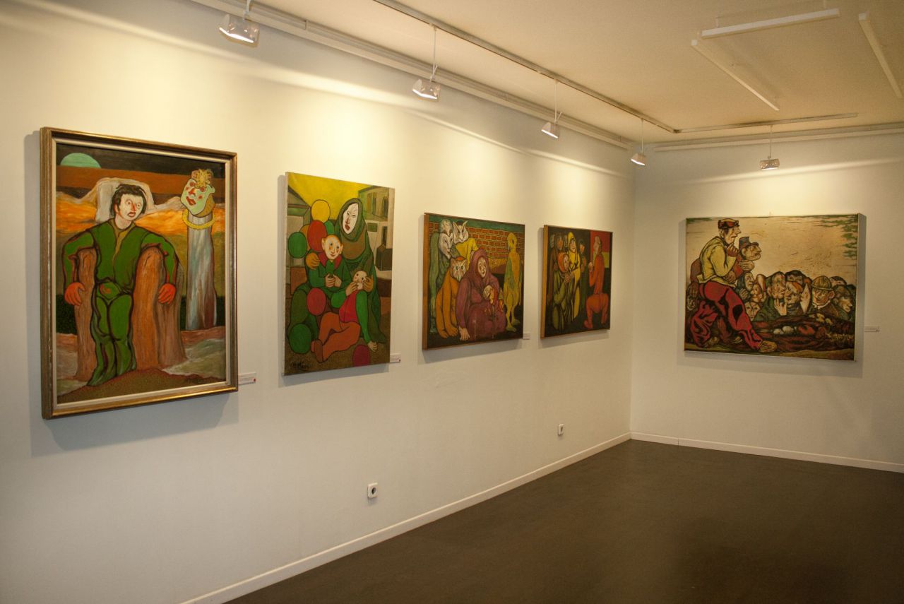 Obras de Francisco Mateos expuestas en la Galería Orfila