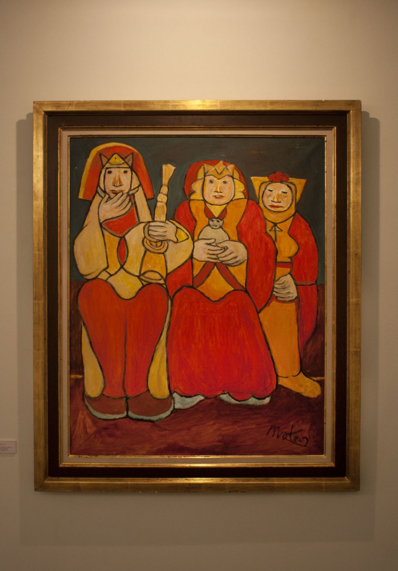 Obra de Francisco Mateos expuesta en la Galería Orfila