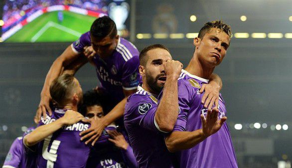 Ronaldo abrió el marcador en la primera llegada merengue