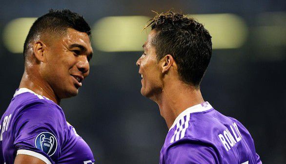 Un latigazo de Casemiro puso al Madrid en ventaja y en el comienzo de un segundo acto de monopolio español