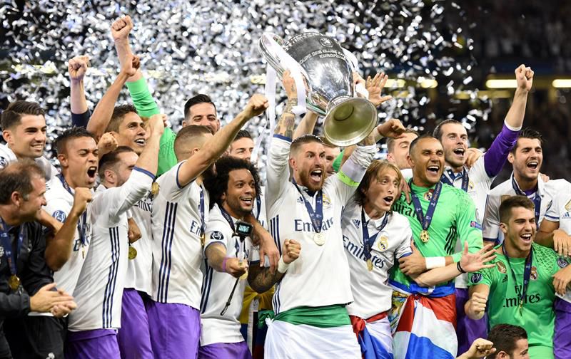 Sergio Ramos levantó la Duodécima Copa de Europa