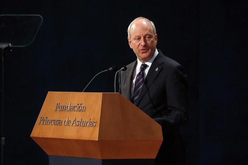 El filosofo estadounidense Michael J. Sandel, Premio Princesa de Asturias de Ciencias Sociales.