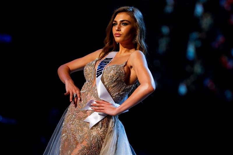 La candidata de Albania, Trejsi Sejdini.
