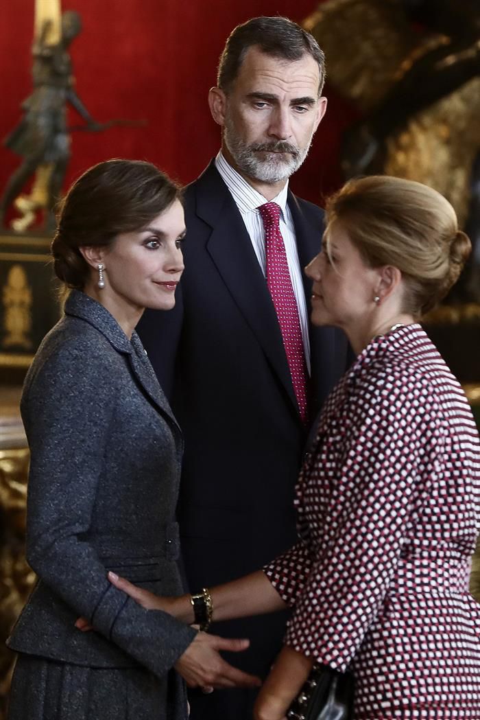 Recepción en el Palacio Real con motivo del Día de la Fiesta Nacional
