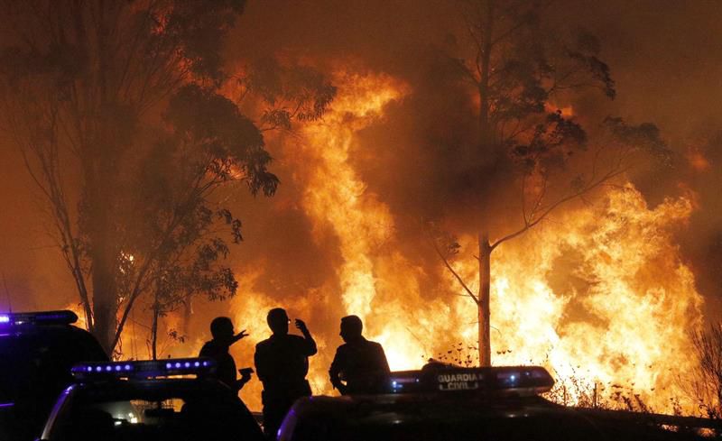 Incendios en Galicia