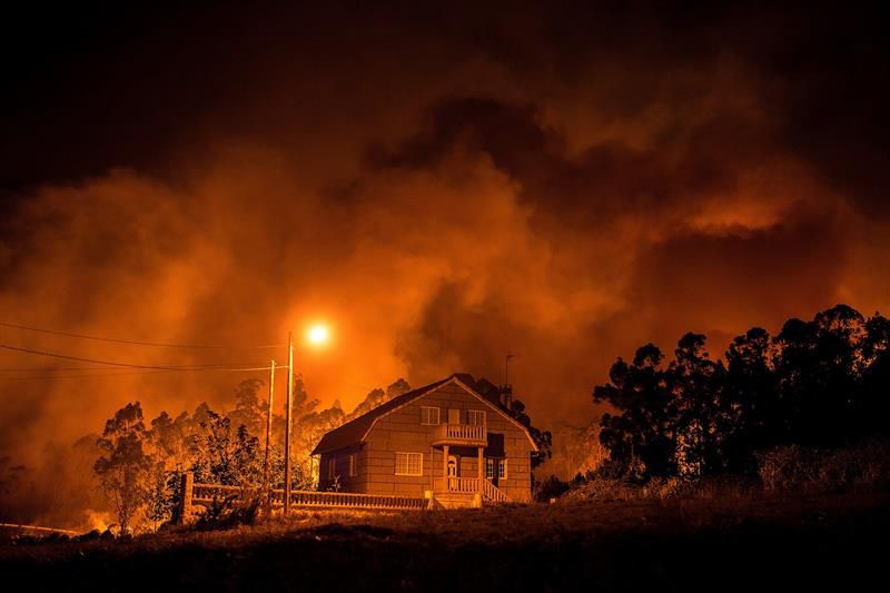 Incendios en Galicia