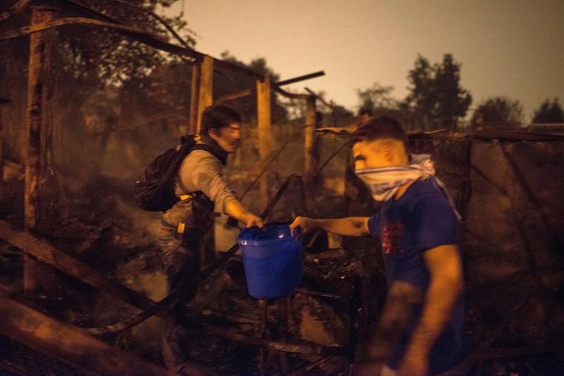 Incendios en Galicia