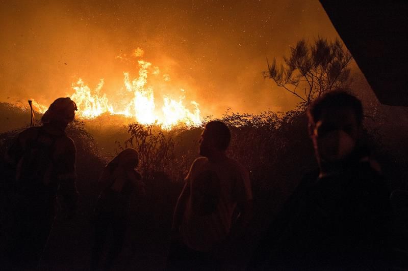 Incendios en Galicia