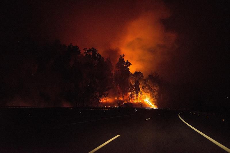 Incendios en Galicia