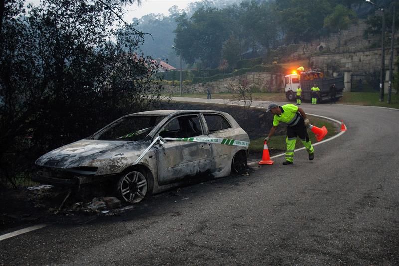 Incendios en Galicia