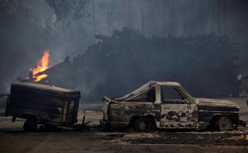 Incendios en Galicia
