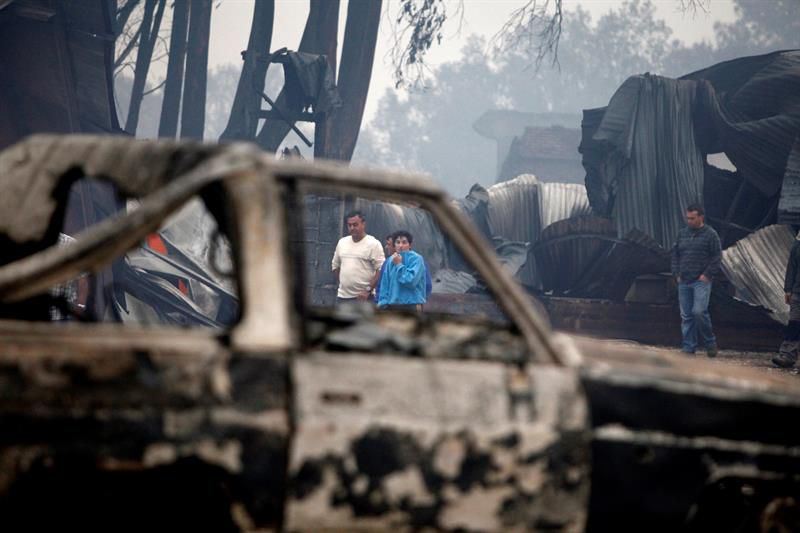 Incendios en Galicia