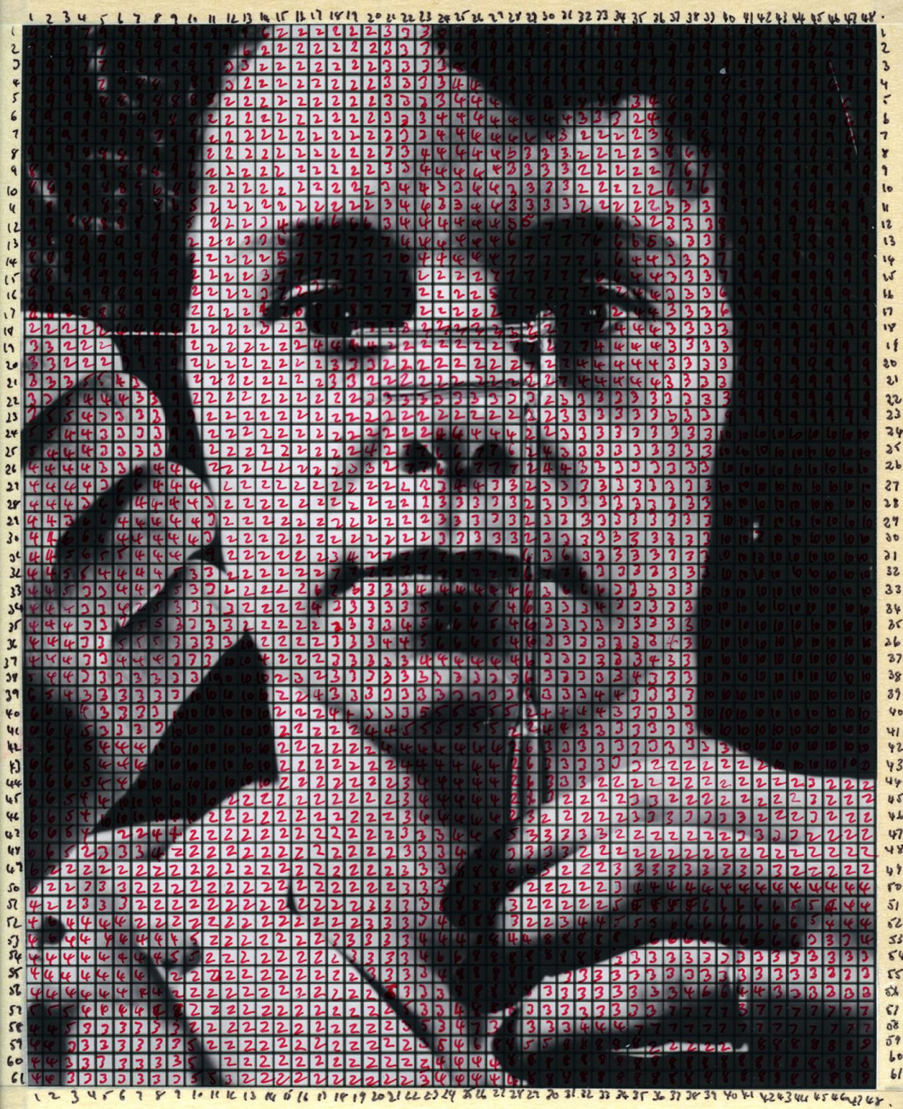 Clare Strand. The Discrete Channel with Noise: Information Source #7, 2018 