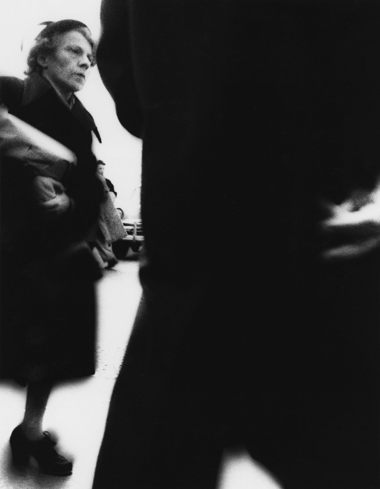 One leg nanny, New York 1954