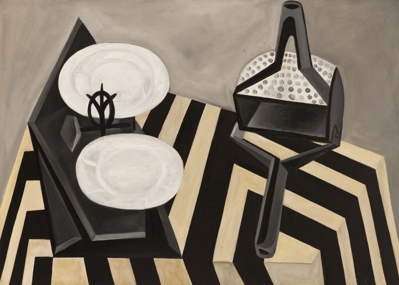 Still Life + scale on potato masher, 1949