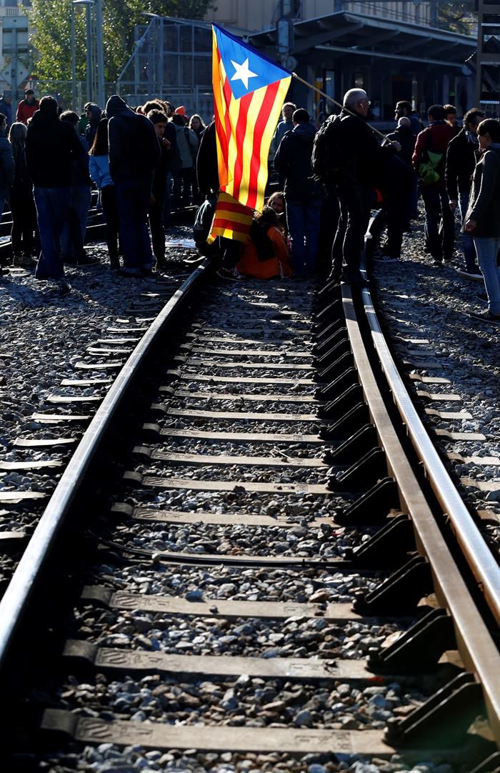 Huelga general en Cataluña del 8 de noviembre