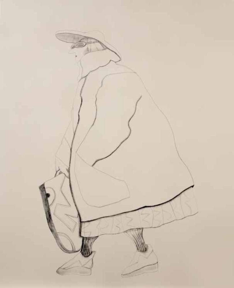 Señora con bolsa 2018