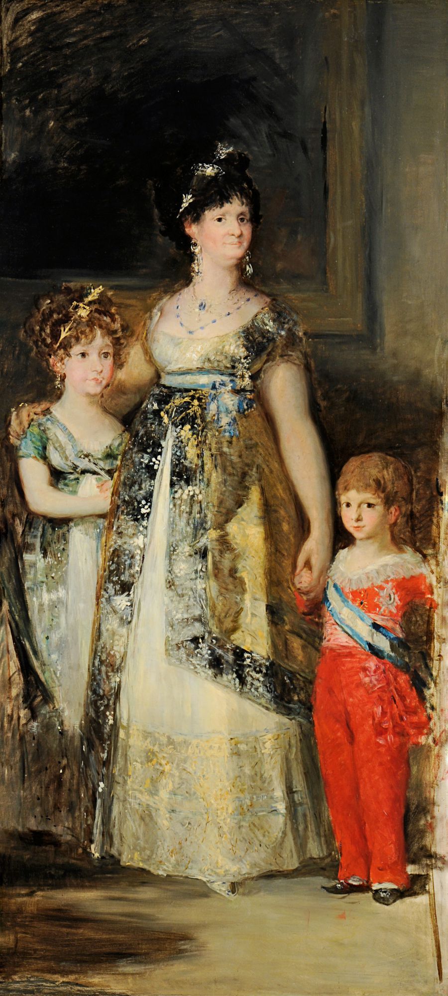 La familia de Carlos IV, fragmento (copia de Goya), de la Fondazione Musei Civici di Venezia
