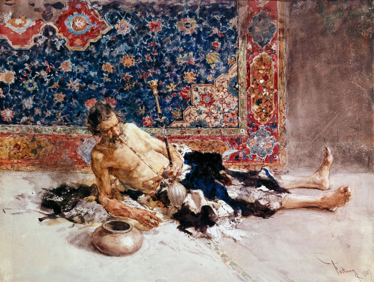 'El fumador de opio', del Hermitage