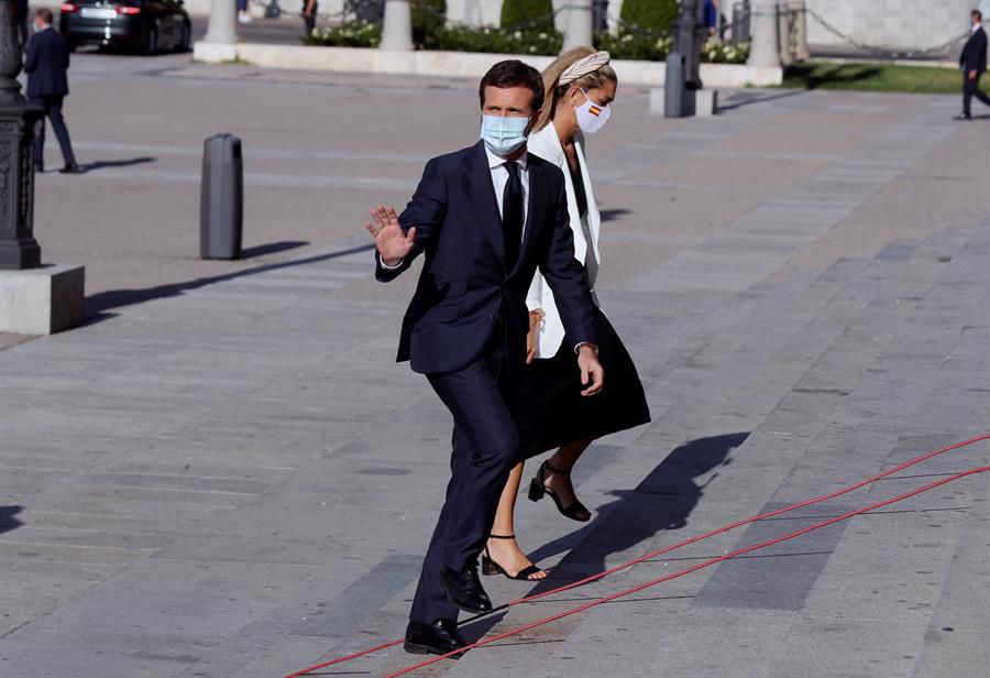 El líder del PP, Pablo Casado.