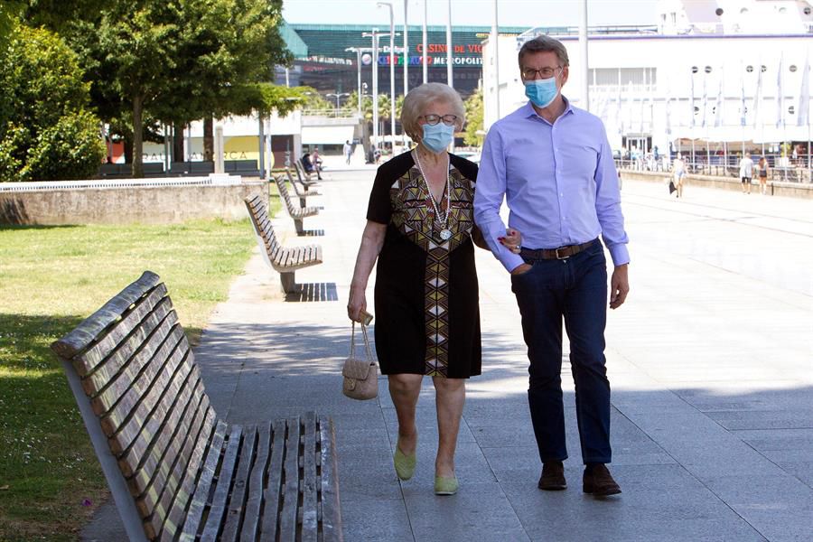 Alberto Núñez Feijóo, del PP.