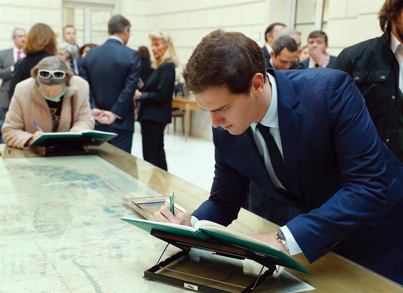 El líder de Ciudadanos, Albert Rivera.