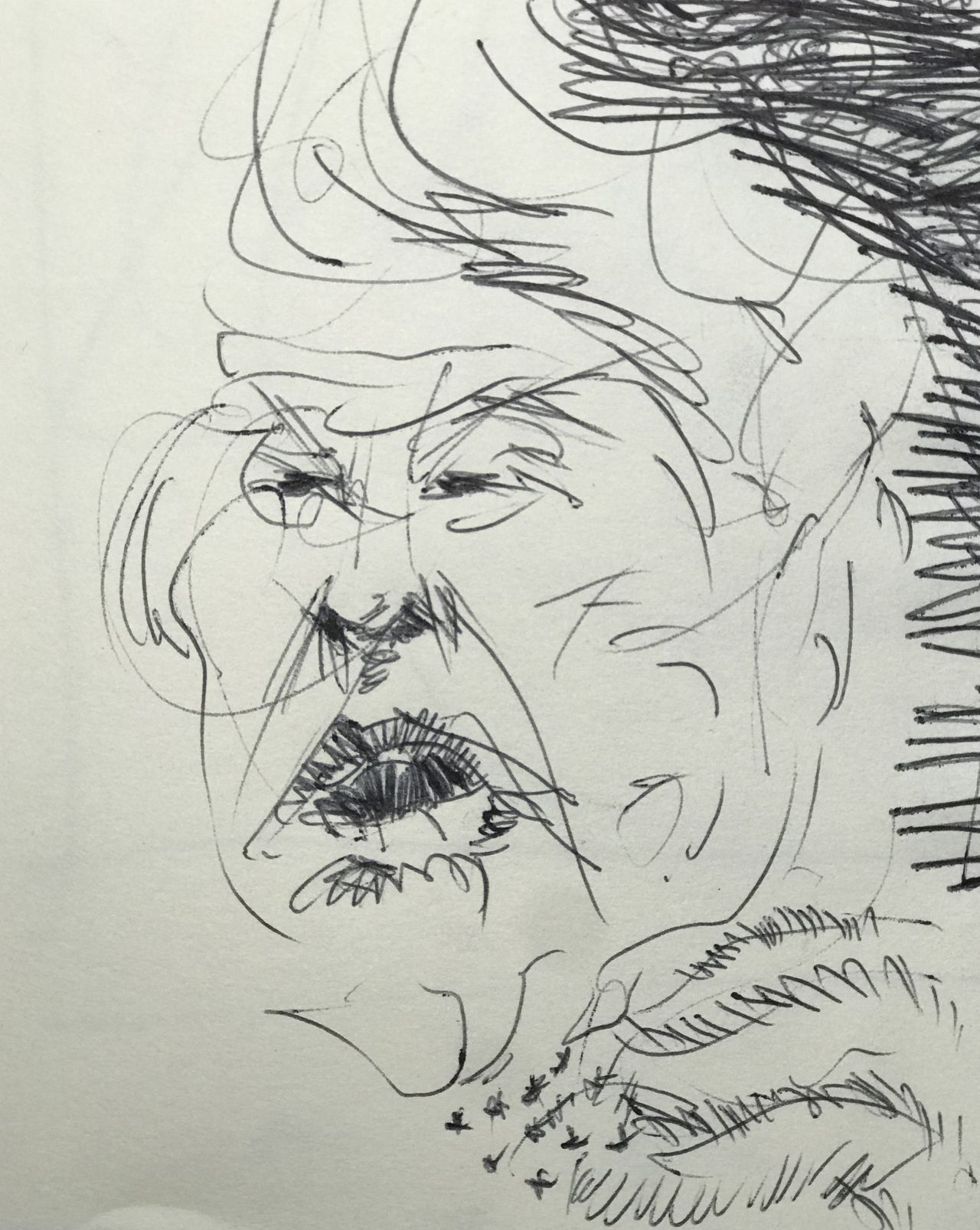 Donald Trump. Caricatura de Víctor Ochoa.
