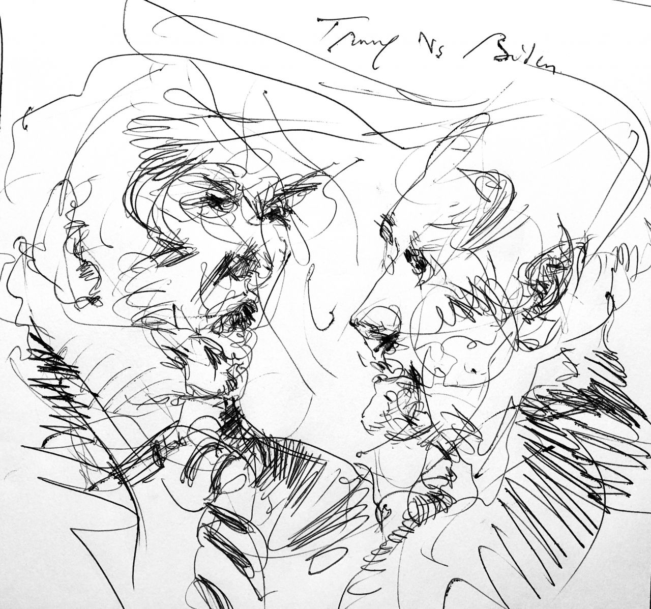 Donald Trump y Joe Biden. Caricatura de Víctor Ochoa.