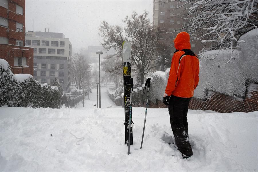 Madrid, este sábado por la mañana