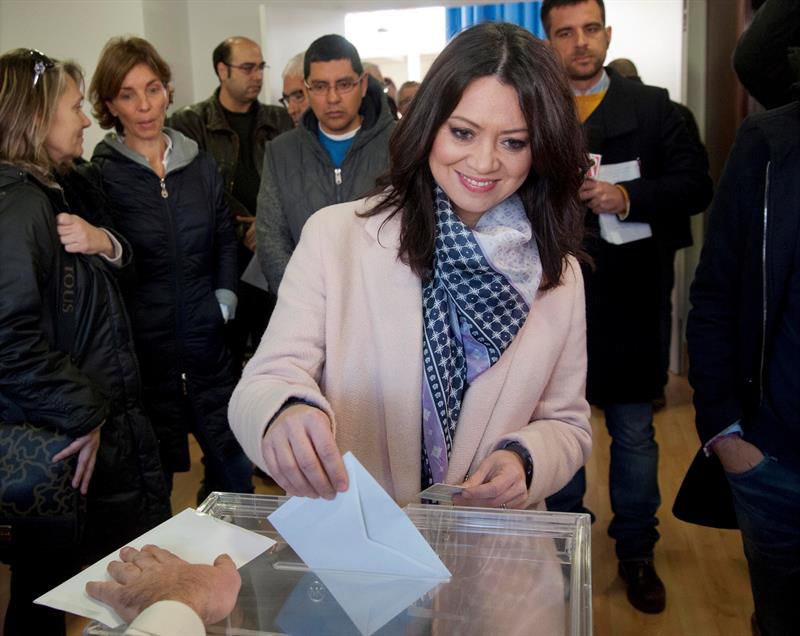 La esposa de Carles Puigdemont, Marcela Topor