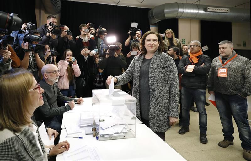La alcaldesa de Barcelona, Ada Colau 