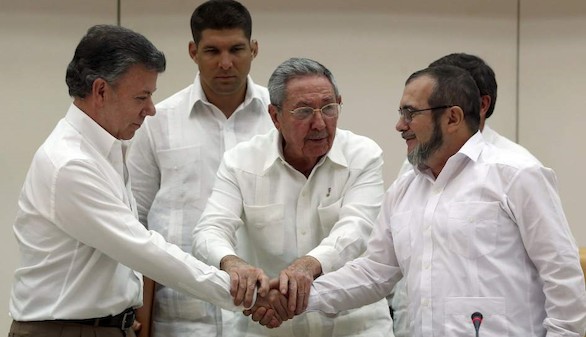 Guerrilla colombiana y tratados de impunidad