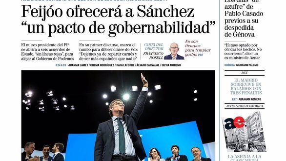 Las portadas de este domingo