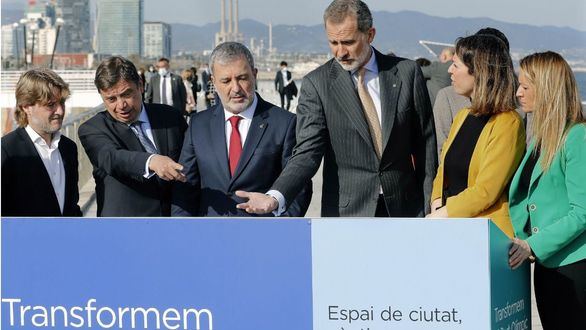 El Rey apoya la reforma del puerto que acogerá parte de la Copa América