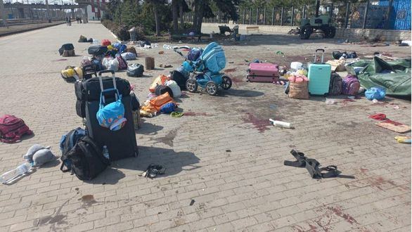 Zelenski pide una respuesta global y firme al ataque a la estación de Kramatorsk