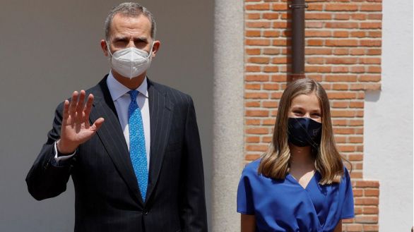 La princesa Leonor vuelve a España y visitará un centro de refugiados ucranianos