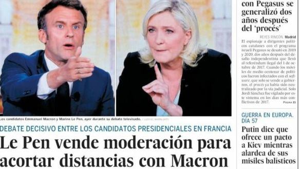 Las portadas de los periódicos de este jueves, 21 de abril