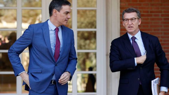 Sánchez y Feijóo designan interlocutores para negociar la renovación del CGPJ