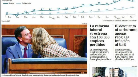 Las portadas de los periódicos de este viernes