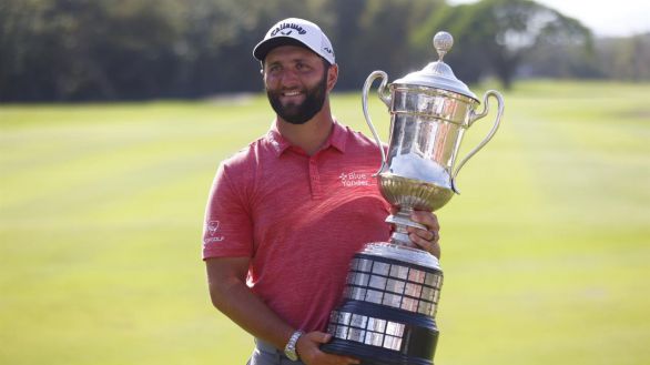 Abierto Mexicano. El mejor Jon Rahm vuelve con el trofeo de campeón bajo el brazo
