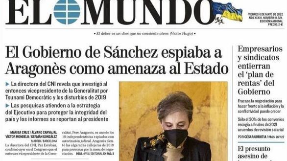 Las portadas de este viernes