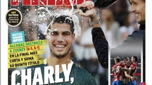 Las portadas de los periódicos de este lunes, 9 de mayo